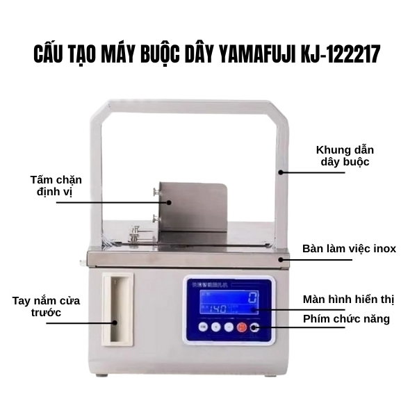 Cấu tạo máy buộc dây Yamafuji KJ-122217